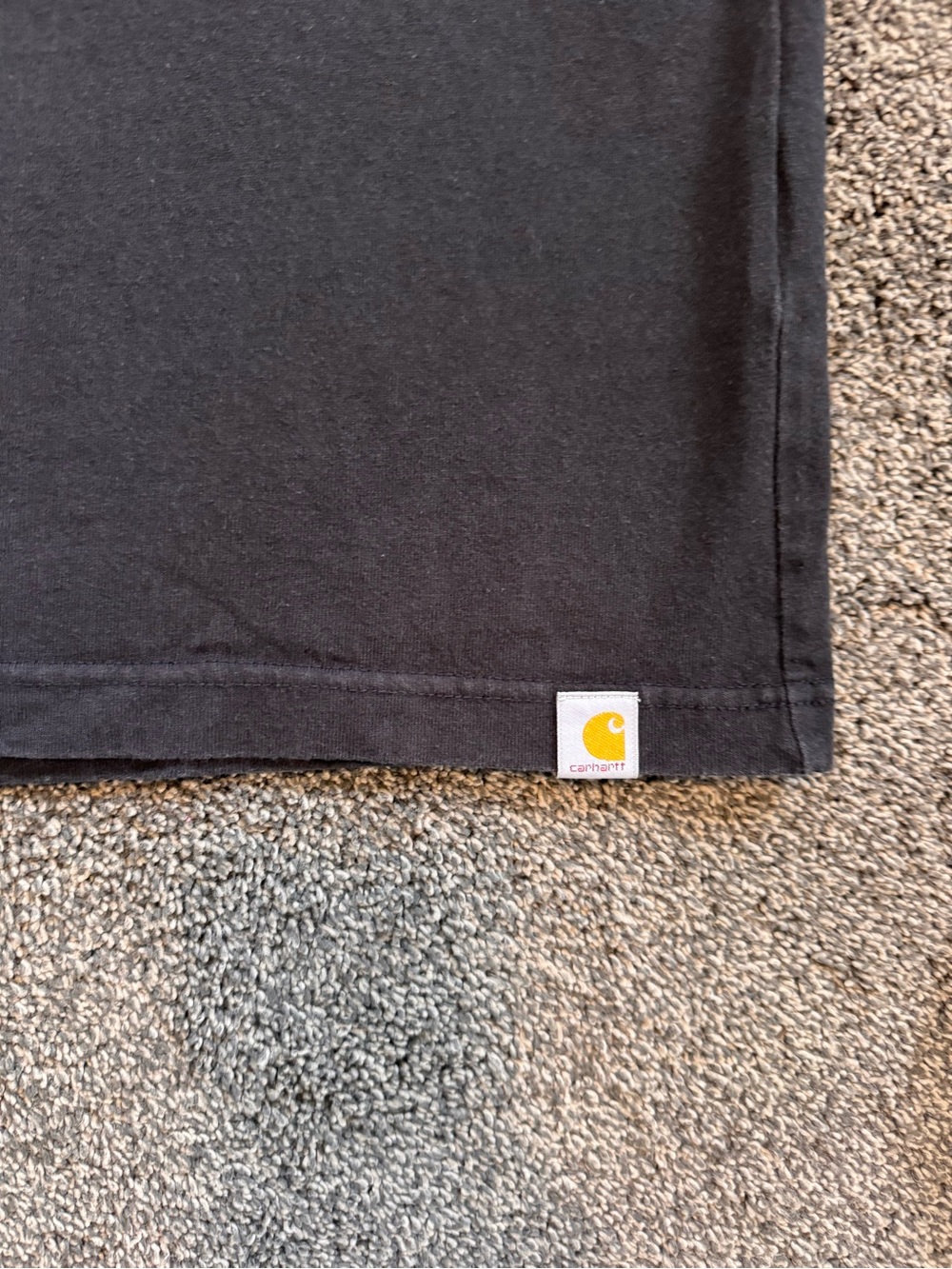 Carhartt Men’s Faded Black Pocket Short Sleeve Graphic T-Shirt Size Medium - Picture 7 of 7